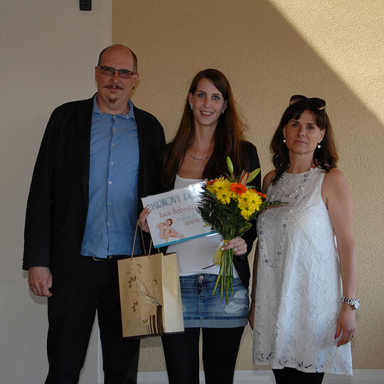 Vyhlášení vítězek naší soutěže